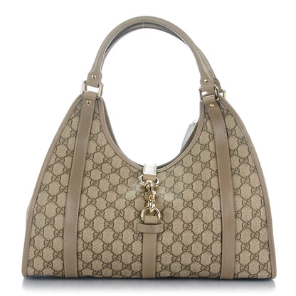 Gucci GG Plus Monogram Medium Joy Shoulder Bag Grey 1 of 7