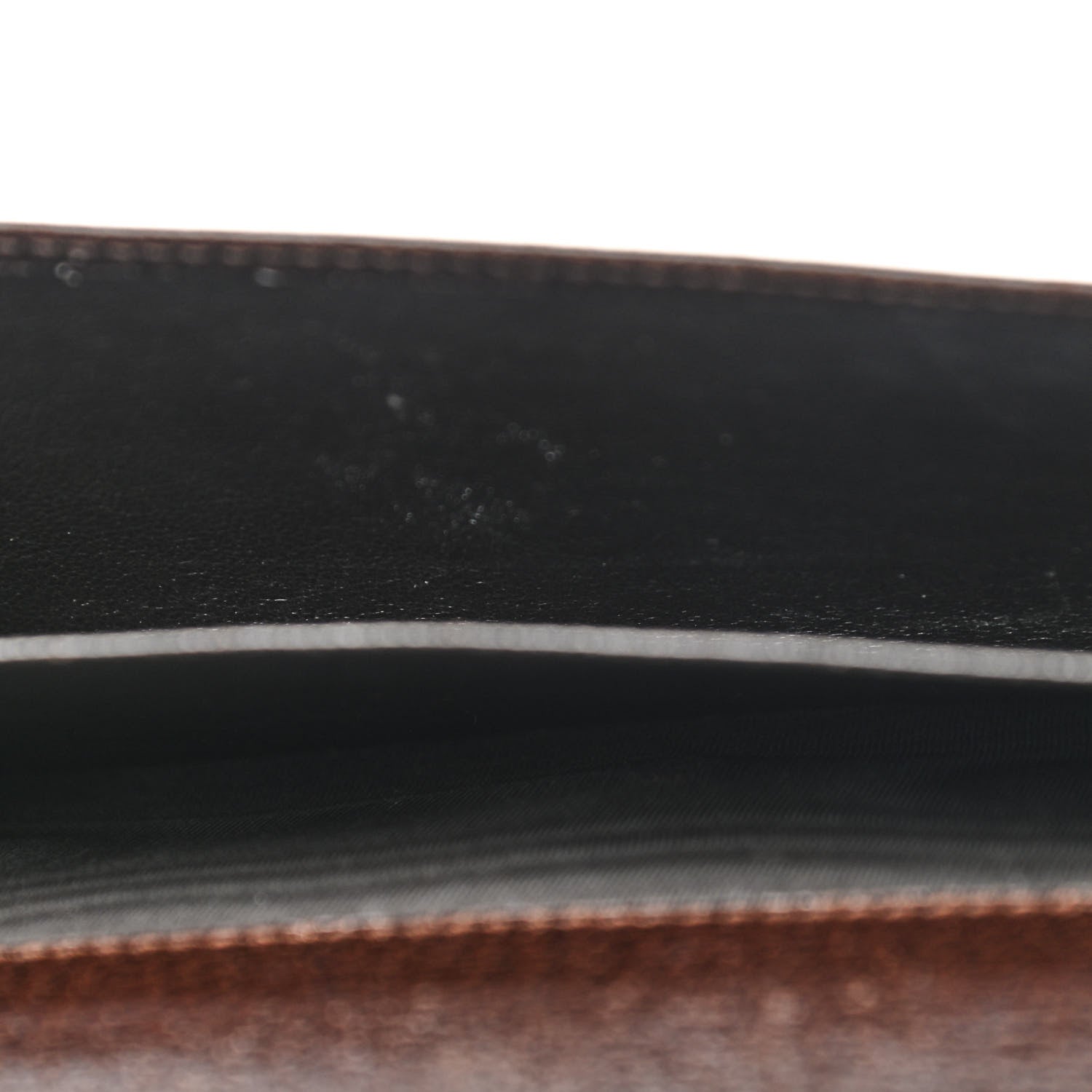 Gucci Monogram Metal Bar Continental Flap Wallet Beige Ebony Dark Brown 7 of 19