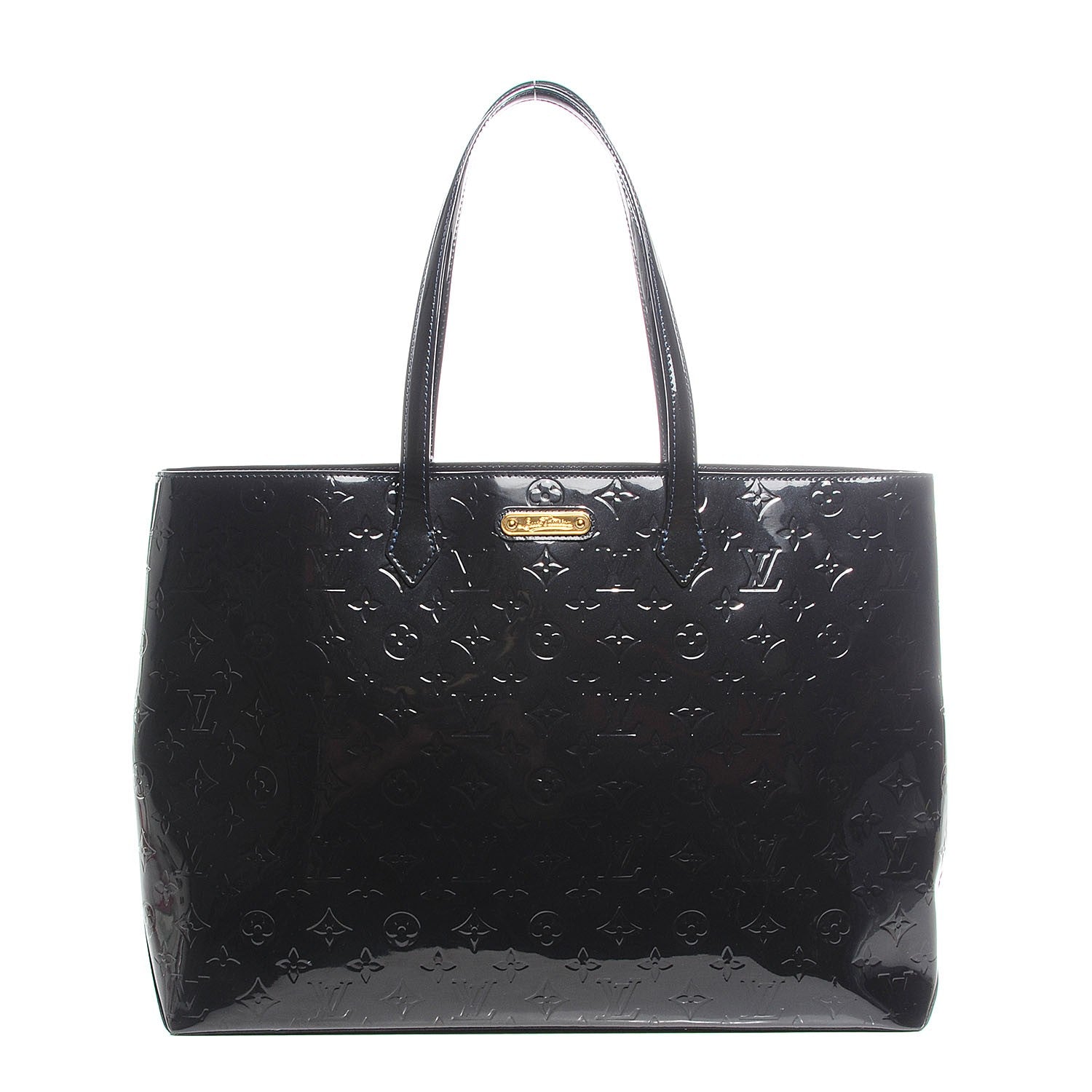 Louis Vuitton Vernis Wilshire GM Blue Infini 1 of 7