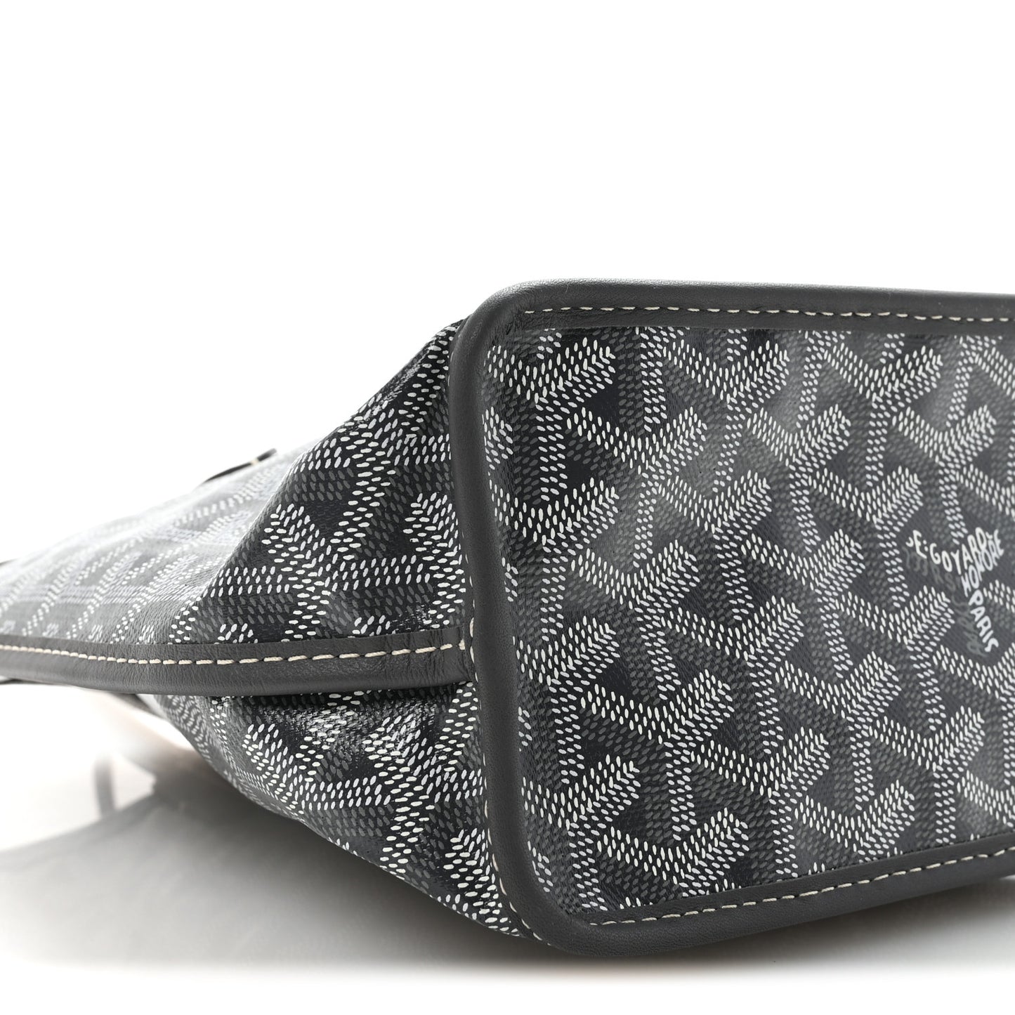 Goyardine Reversible Mini Anjou Grey