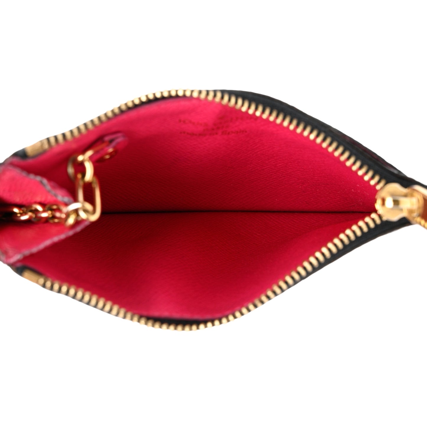 Monogram Multicolor Key Pouch Black Grenade