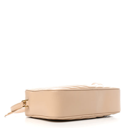Saint Laurent Calfskin Matelasse Monogram Lou Camera Bag Nude Powder 4 of 9