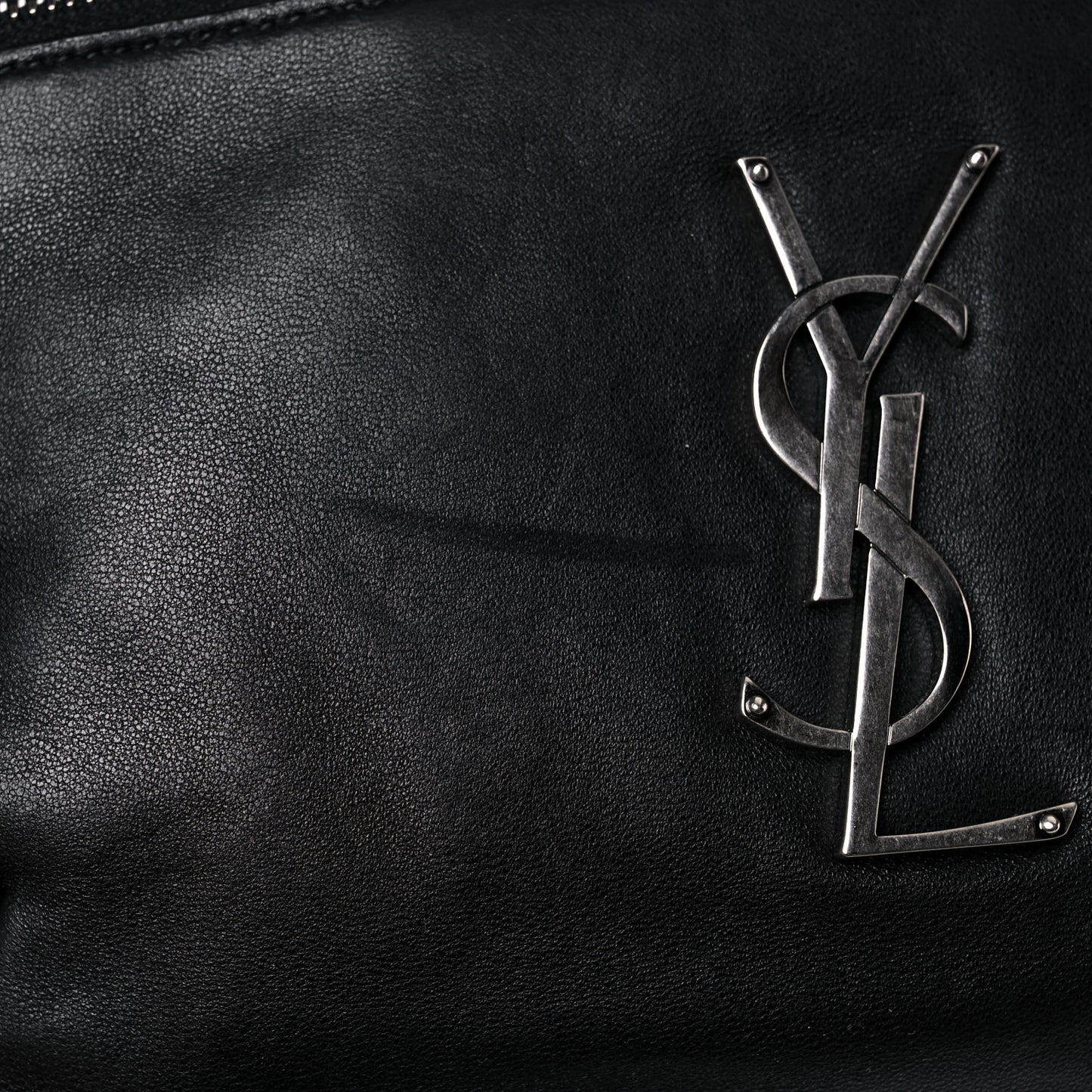 Calfskin Monogram Belt Bag Black