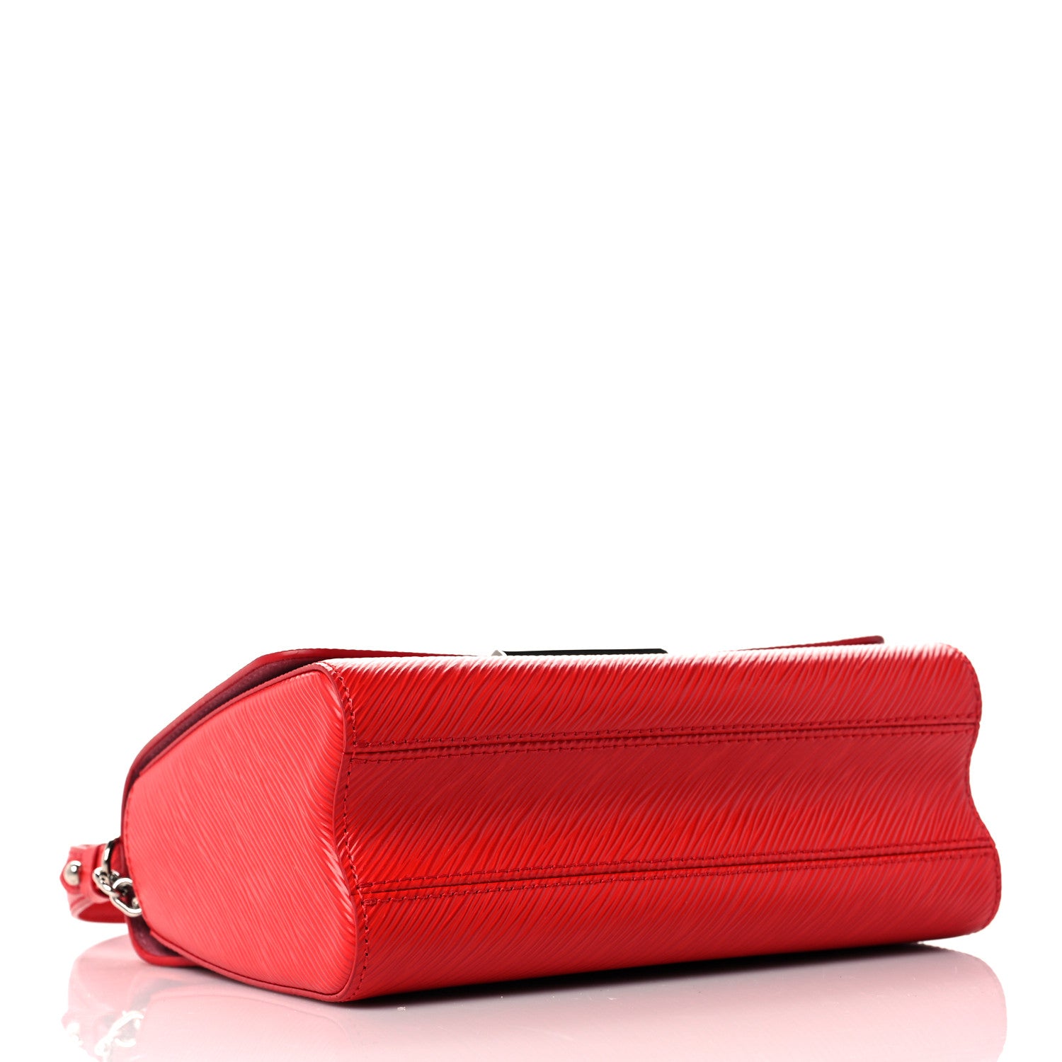 Louis Vuitton Epi Twist Top Handle Shoulder Bag MM Coquelicot 4 of 8