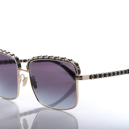 Chanel Metal Square Chain Sunglasses 71369 Grey 7 of 8