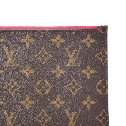 Louis Vuitton Monogram Neverfull MM GM Pochette Pivoine 9 of 9