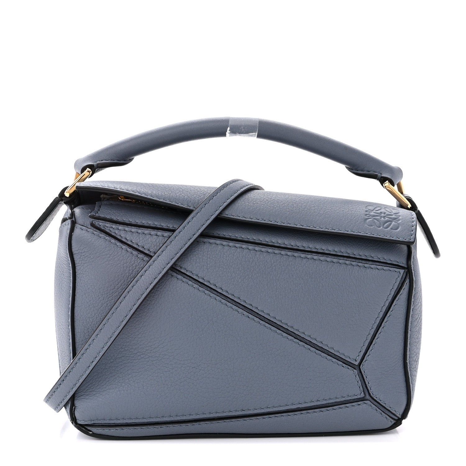 Loewe Calfskin Mini Puzzle Bag Blue 1 of 12