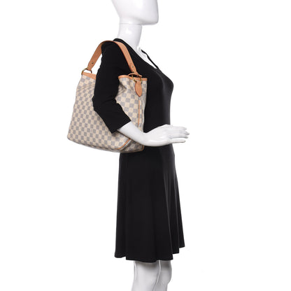 Louis Vuitton Damier Azur Delightful PM Pink 2 of 15