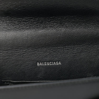 Balenciaga Box Calfskin Monochrome XS Sharp Top Handle Bag Black 6 of 10