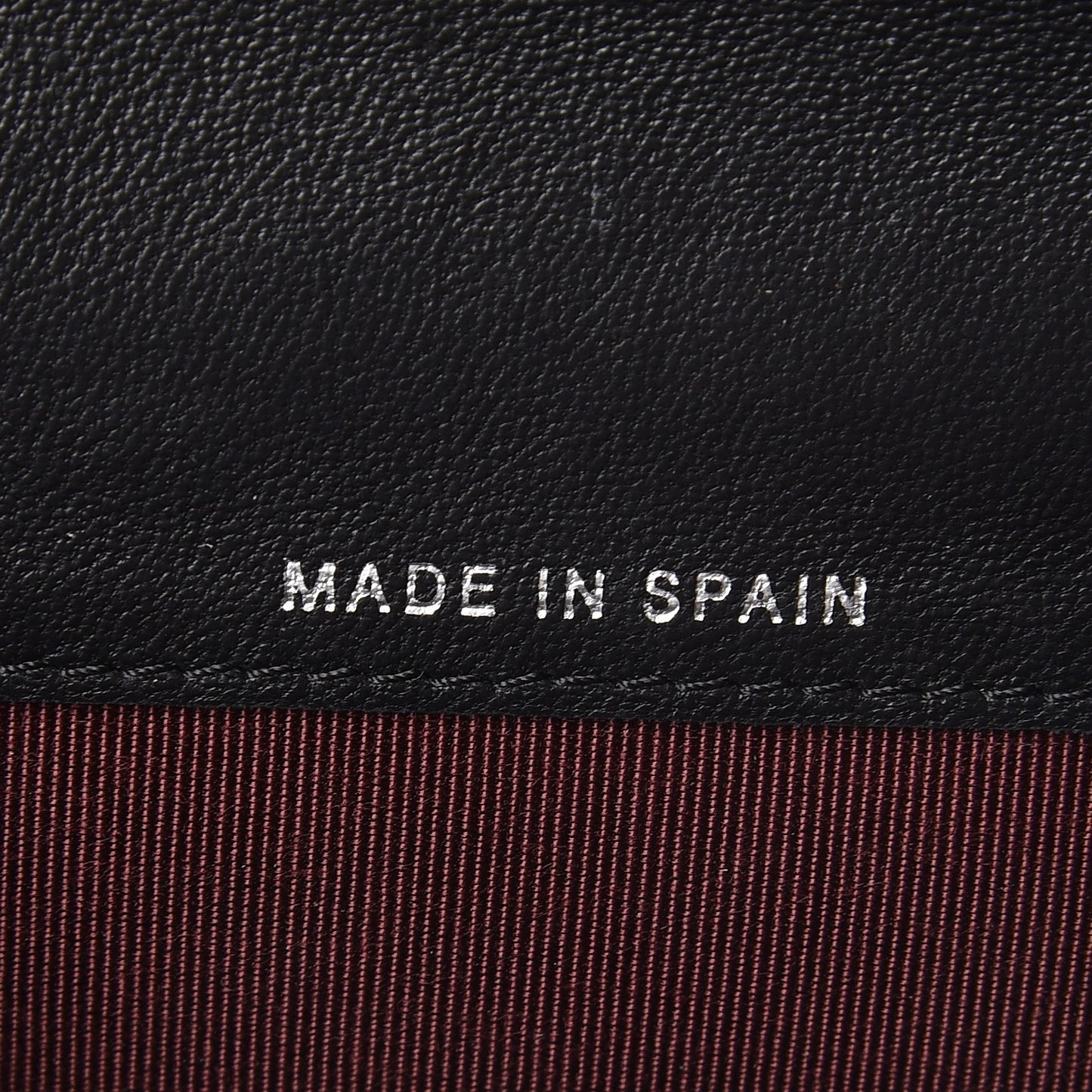 Lambskin Quilted Flap Card Holder Black