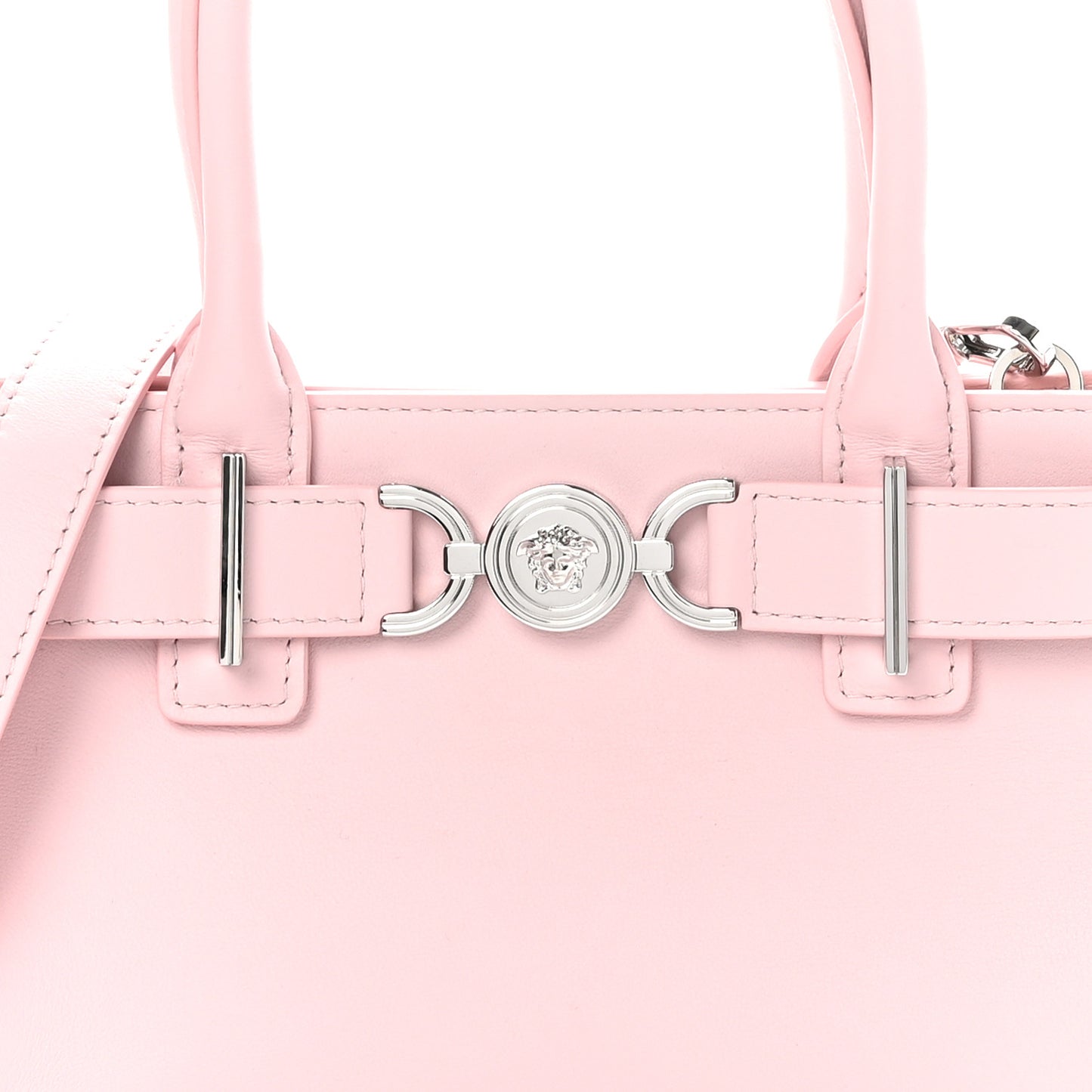 Calfskin Small Medusa '95 Tote Bag Dusty Rose