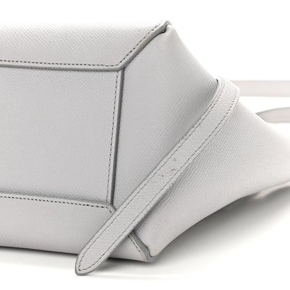 Celine Grained Calfskin Micro Belt Bag Pearl Blue 8 of 9