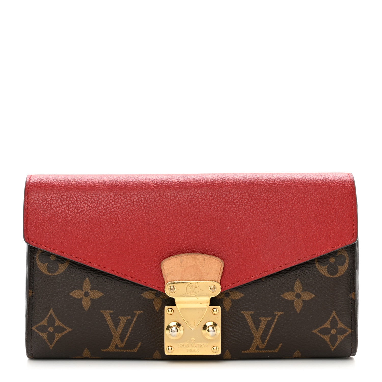 Louis Vuitton Monogram Pallas Wallet Cherry 1 of 8