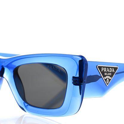 Prada Acetate Symbole Sunglasses SPR 13Z Blue 7 of 8