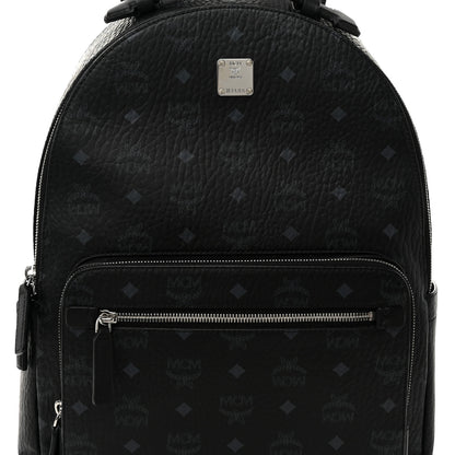 MCM Visetos Medium Stark Backpack Black 7 of 10