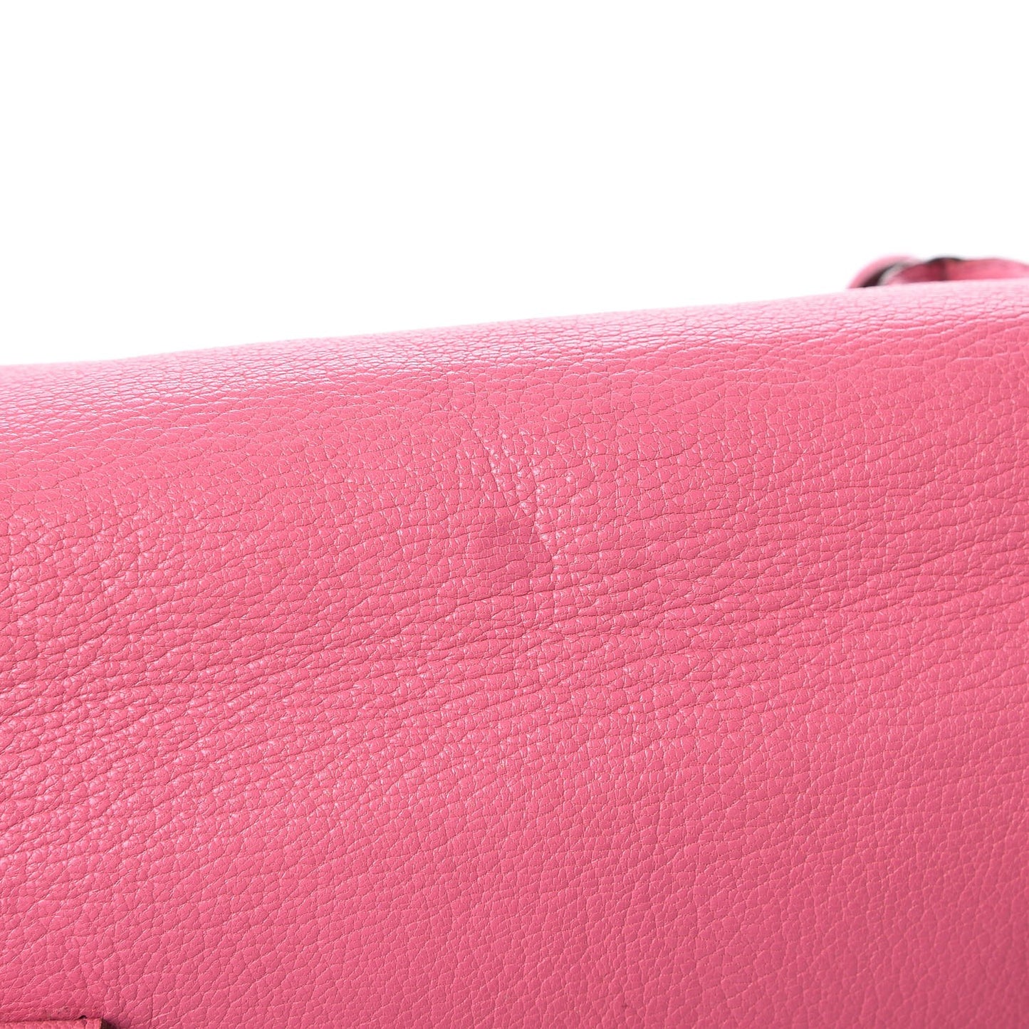 Glossy Goatskin Bayswater Raspberry