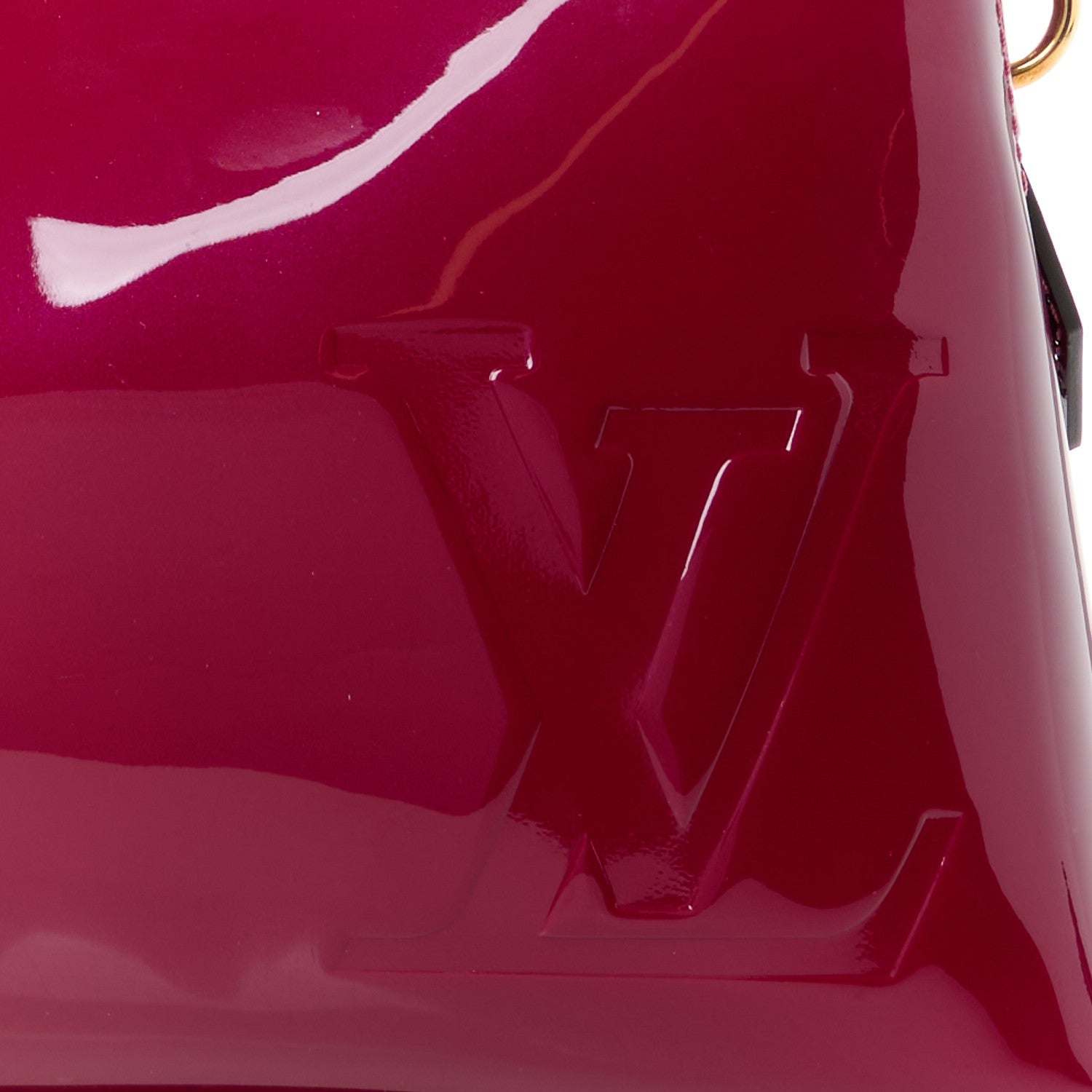Louis Vuitton Patent Calfskin Miroir Tote Magenta 10 of 12