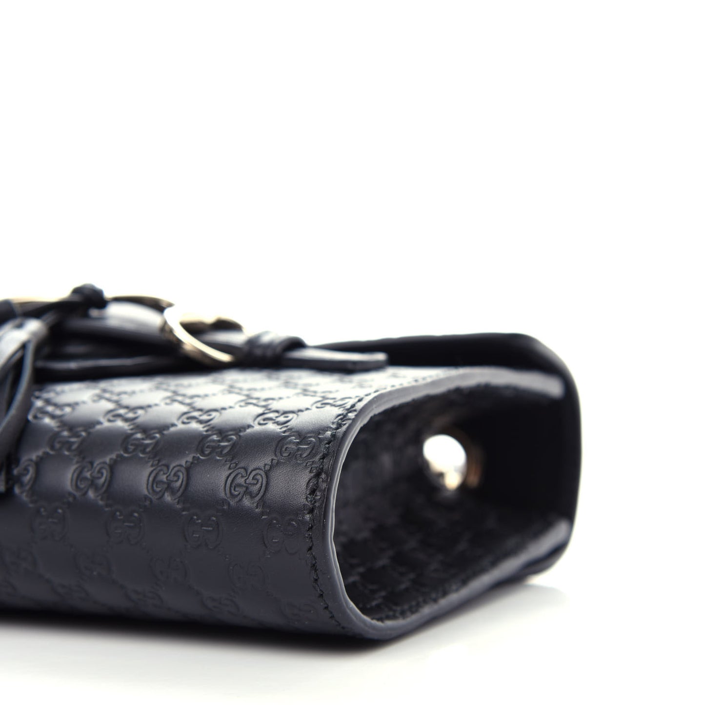 Microguccissima Mini Emily Shoulder Bag Black