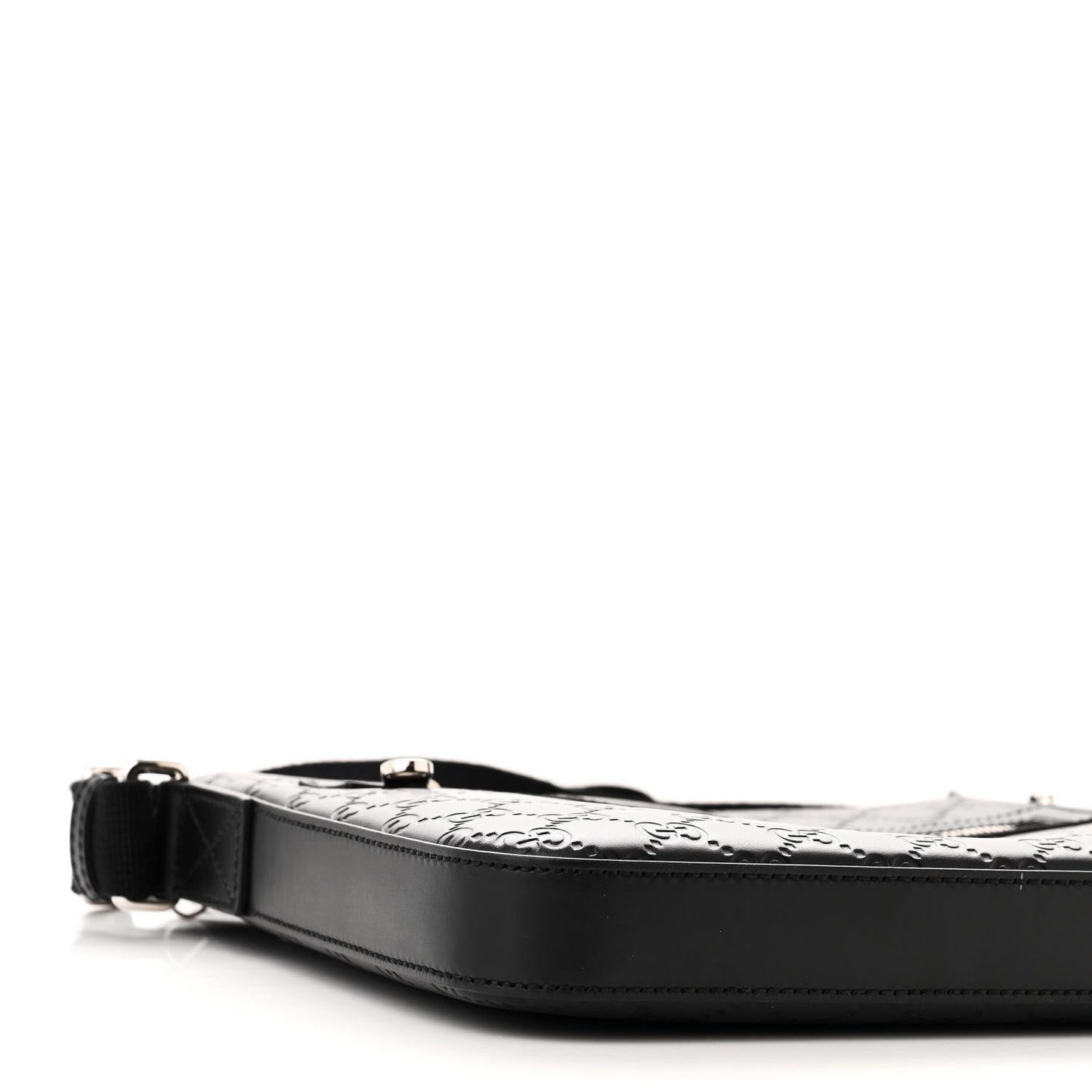 Guccissima Signature Small Messenger Bag Black