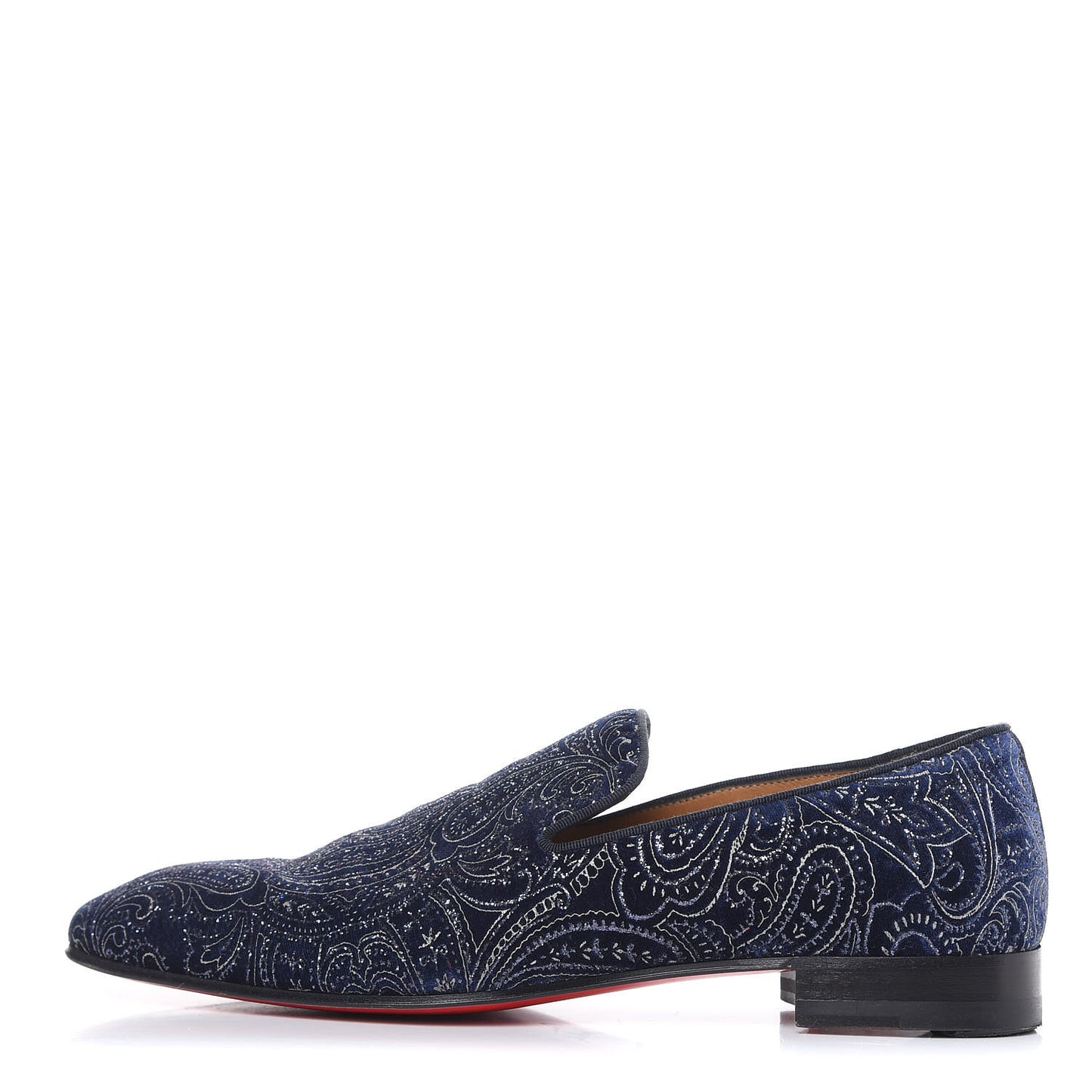 Velvet Brode Mens Dandelion Flat Loafers 41 Navy