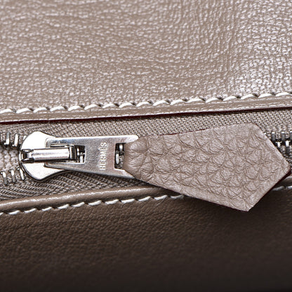 Hermes Togo Birkin 25 Etoupe 17 of 35