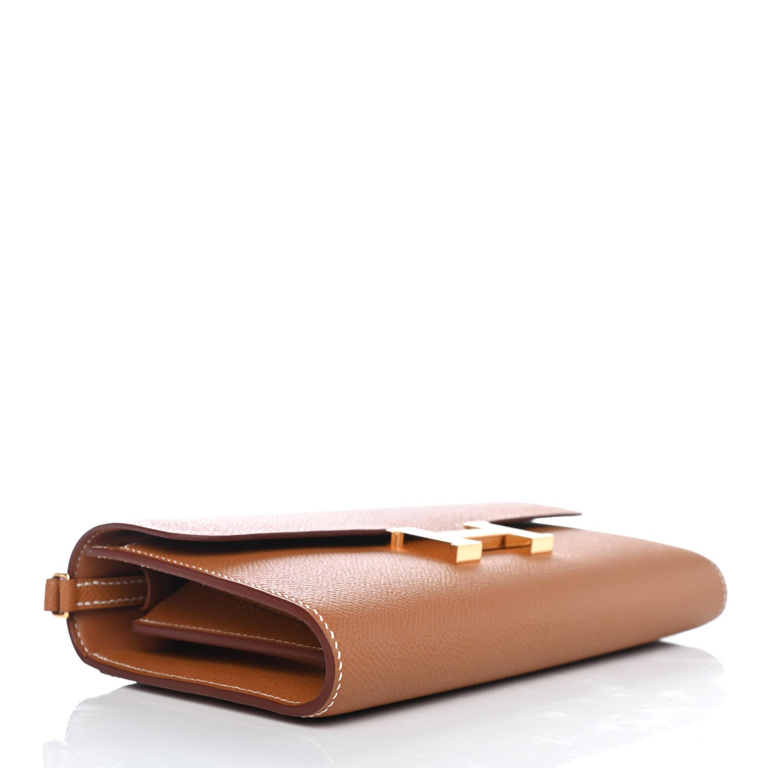 Hermes Epsom Constance Long Wallet To Go Gold 3 of 4