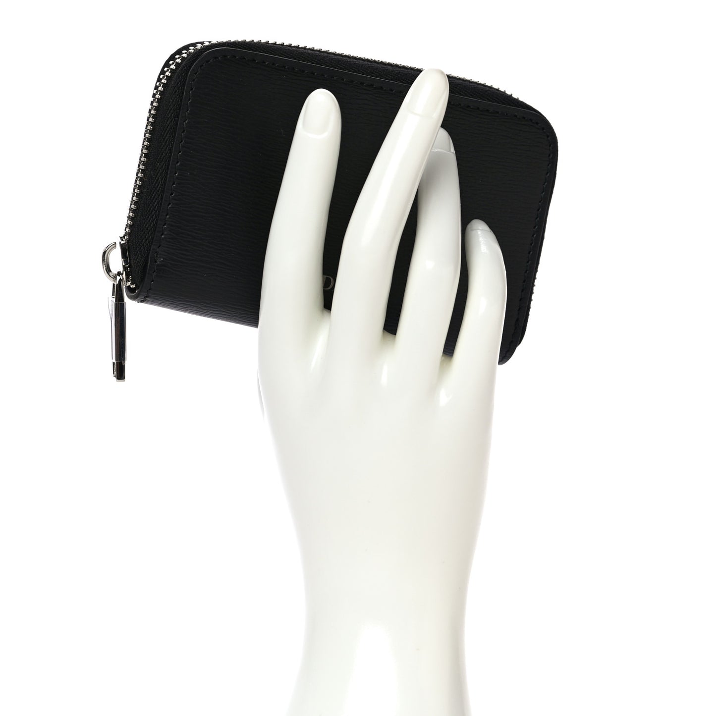 Calfskin Infinite Multi Card Holder Black
