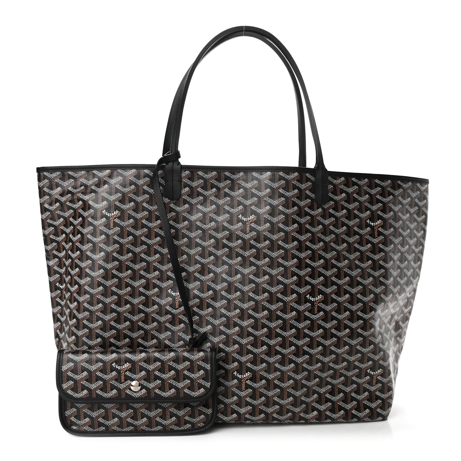 Goyard Goyardine Saint Louis GM Black 1 of 9