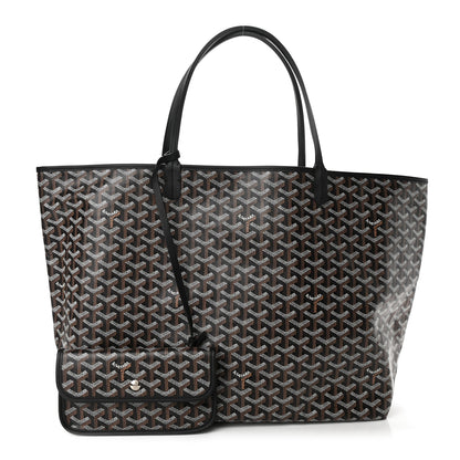 Goyard Goyardine Saint Louis GM Black 1 of 9