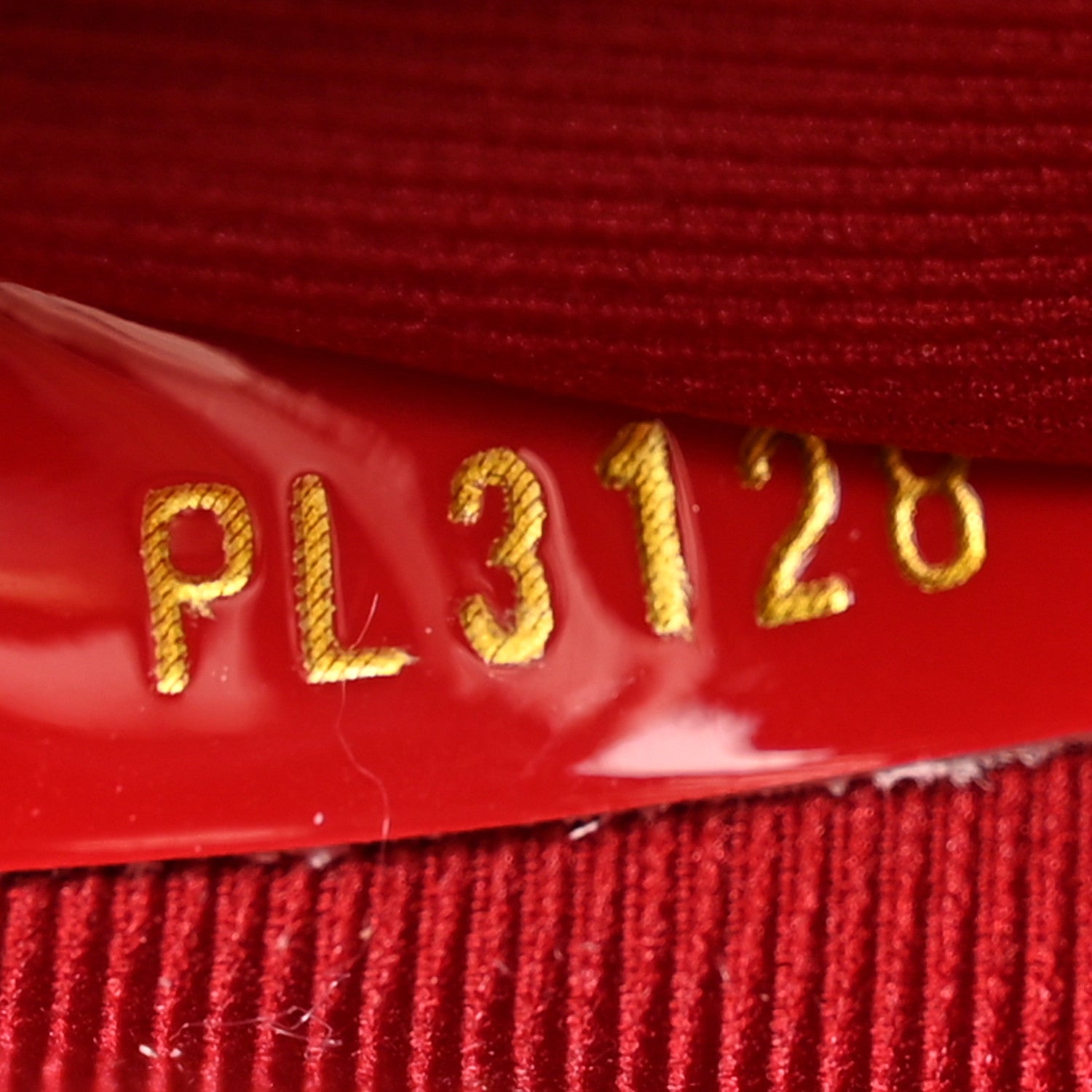 Louis Vuitton Patent Calfskin Monogram Cherrywood BB Scarlet 7 of 10