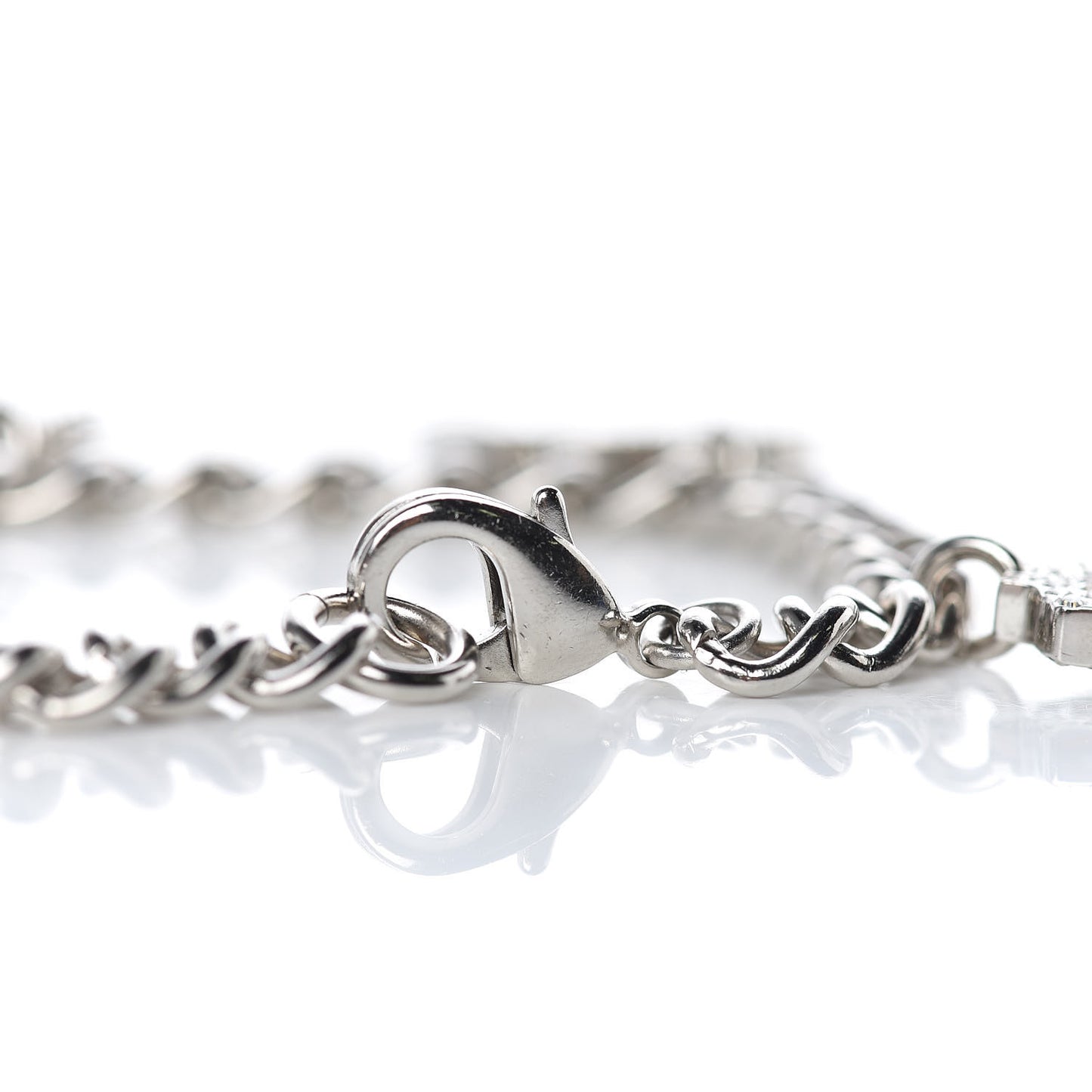 Crystal Wynn Exclusive Lucky Charm Bracelet Silver