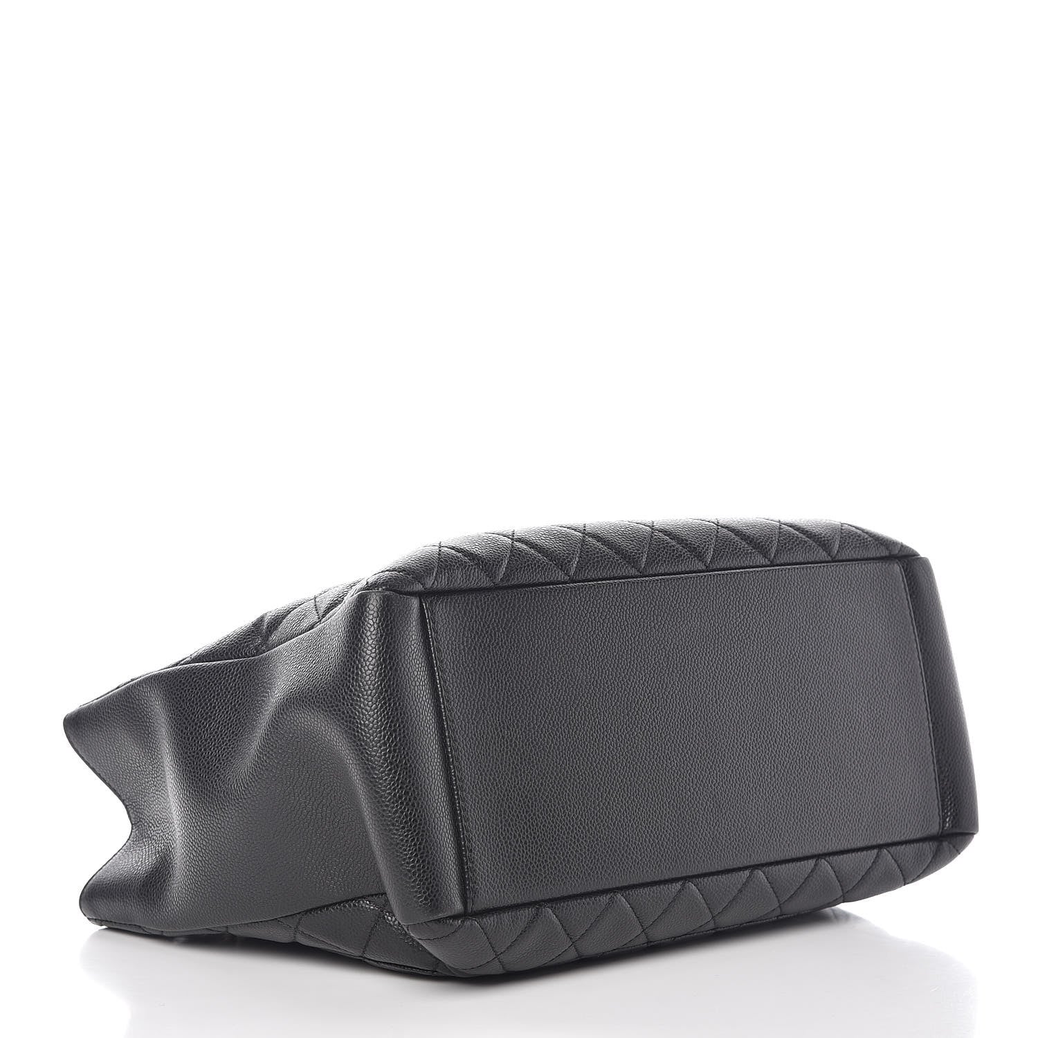 Chanel Caviar Quilted Grand Shopping Tote GST Black 4 of 14