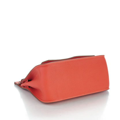 Hermes Taurillon Clemence Jypsiere 31 Sanguine Bougainvillea 5 of 22