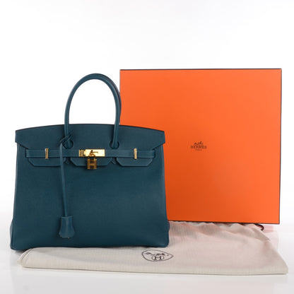 Hermes Epsom Birkin 35 Colvert 11 of 22