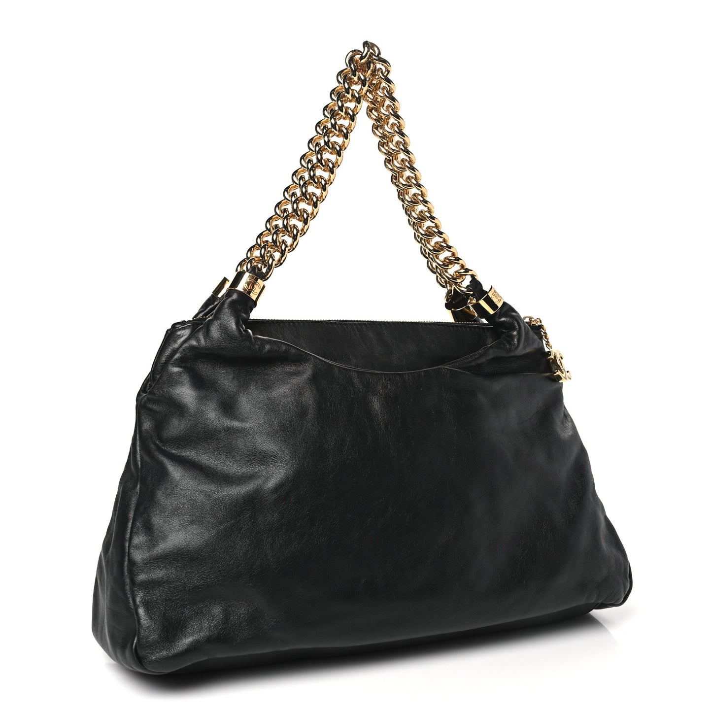 Calfskin Rodeo Drive Hobo Black