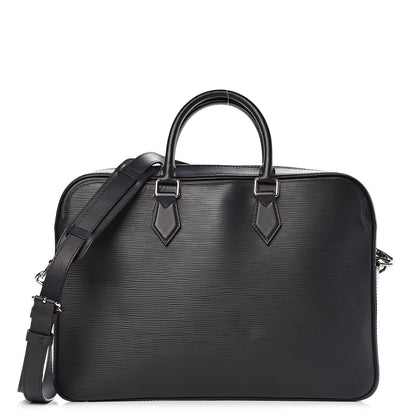 Louis Vuitton Epi Dandy MM Briefcase Black 1 of 11