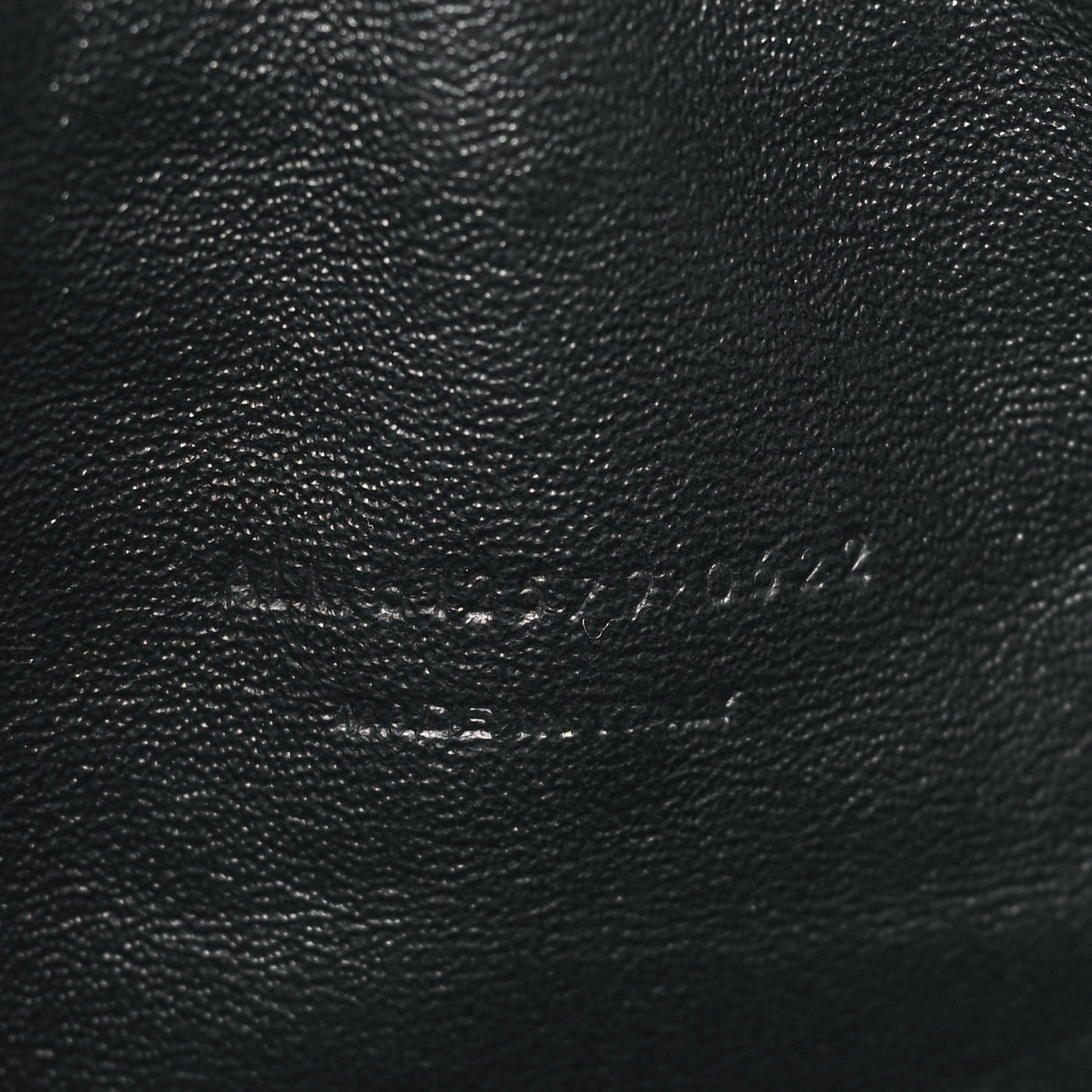 Grain De Poudre Matelasse Monogram Mini Lou Camera Bag Black