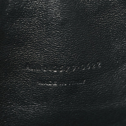Saint Laurent Grain De Poudre Matelasse Monogram Mini Lou Camera Bag Black 7 of 10