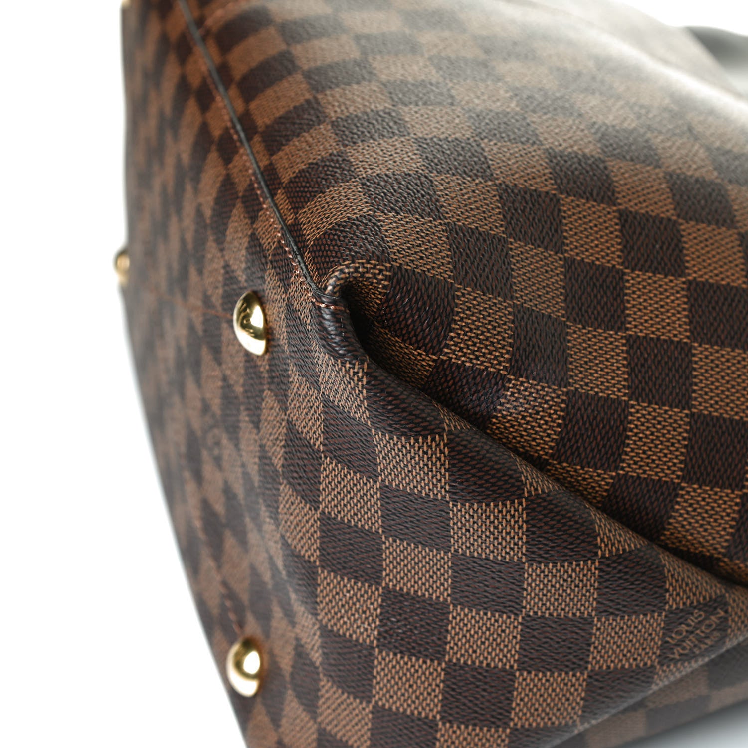 Louis Vuitton Damier Ebene Calfskin Maida Black 20 of 24
