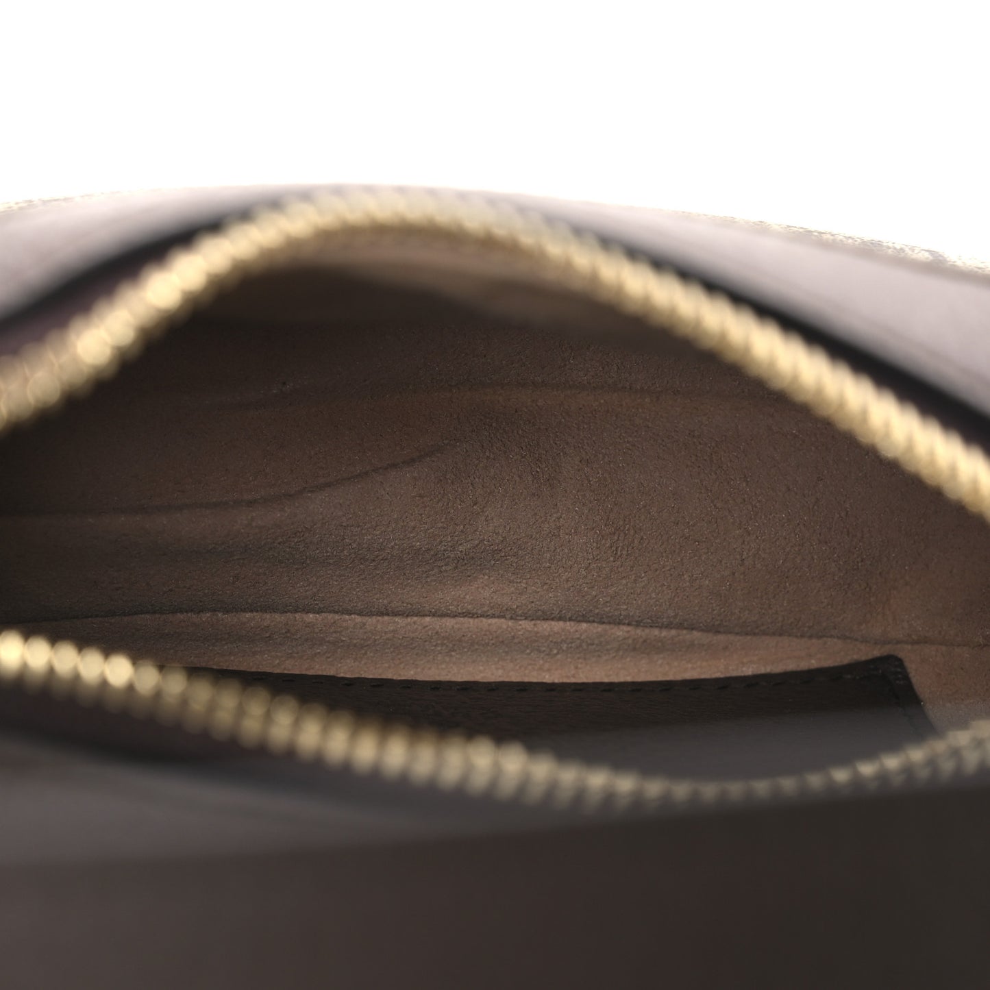 GG Supreme Monogram Textured Calfskin Web Mini Ophidia Half Moon Hobo Beige Ebony New Acero
