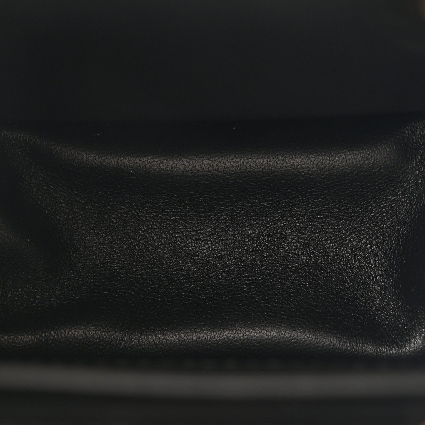 Calfskin Mini Serpentine Tote Black