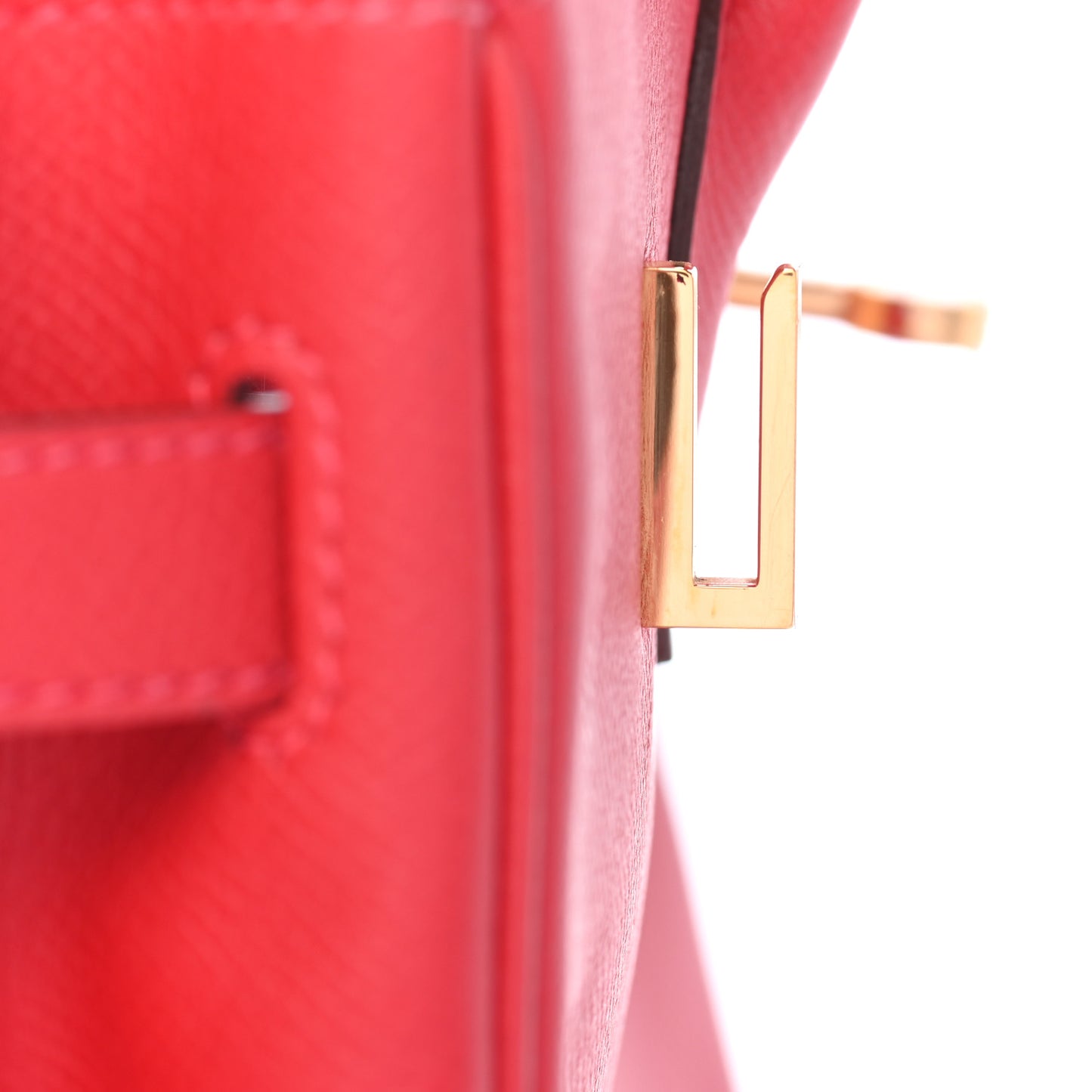 Epsom Birkin 30 Rouge Casaque