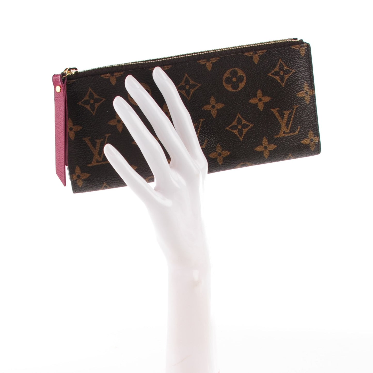Monogram Adele Wallet Fuchsia