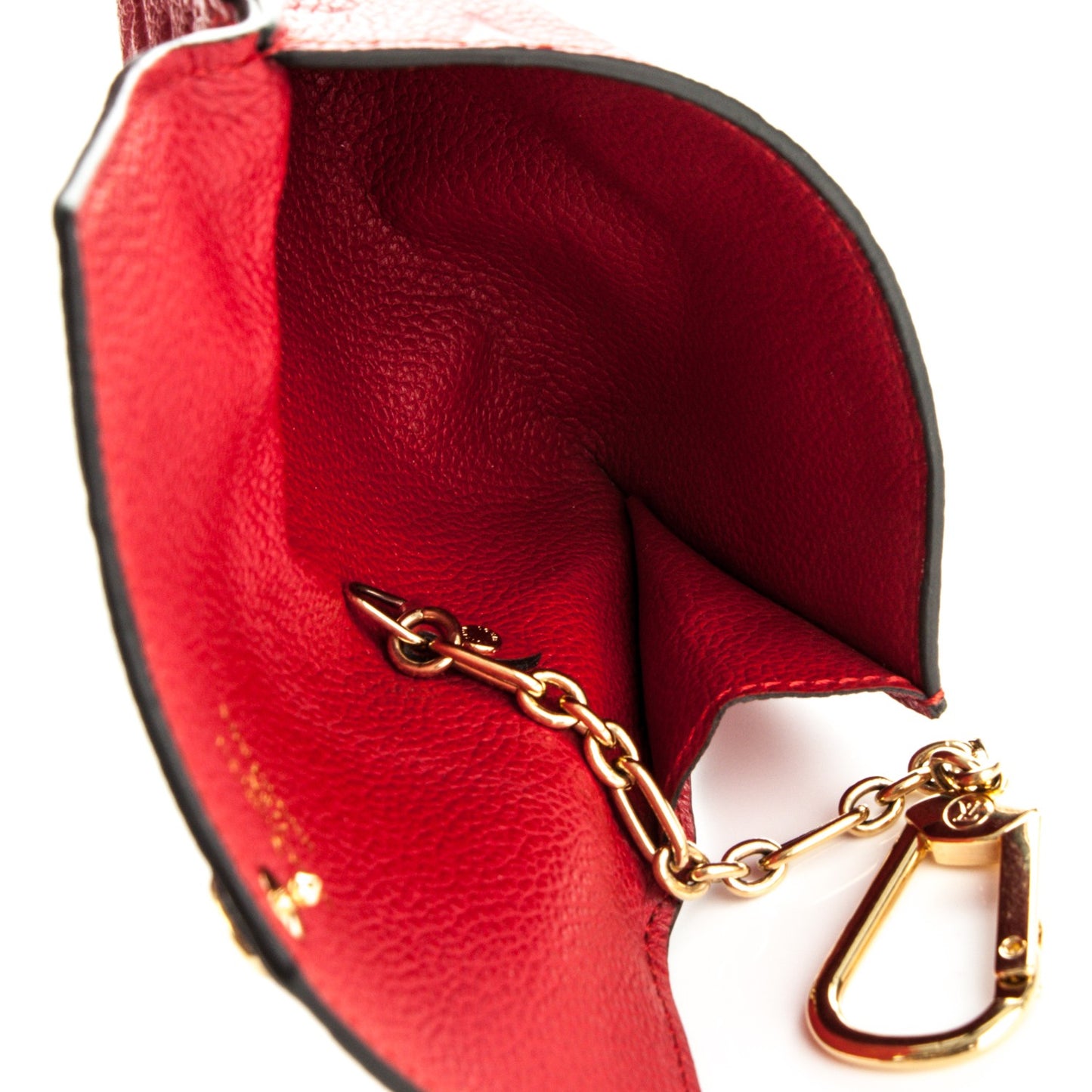 Empreinte Key Pouch Cherry