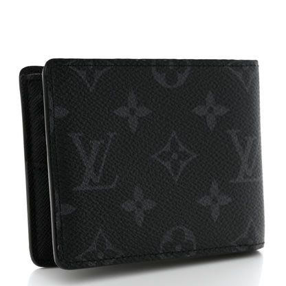 Louis Vuitton Monogram Eclipse Slender Wallet 3 of 9