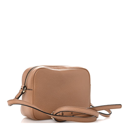 Gucci Pebbled Calfskin Small Soho Disco Bag Rose Beige 3 of 13