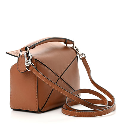 Loewe Calfskin Mini Puzzle Bag Tan 3 of 10