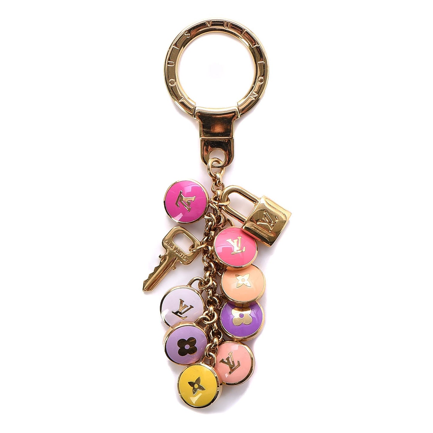 Monogram Multicolor Pastilles Key Ring Holder