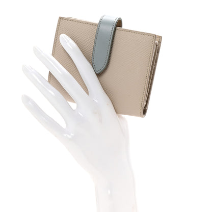 Celine Grained Calfskin Small Multifunction Strap Wallet Light Beige Mineral 2 of 10
