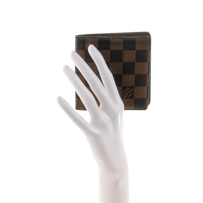 Louis Vuitton Damier Ebene Billfold Wallet 6 Credit Card Slots 2 of 7